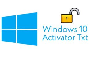 Windows 10 Activator TXT 